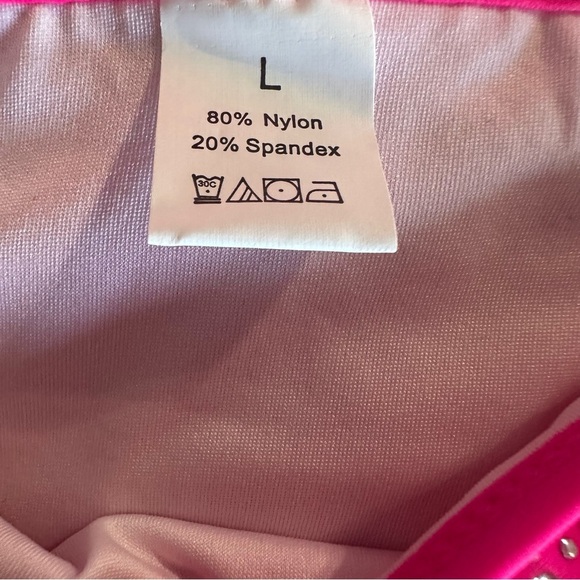 Glamorous Pink Sequin Bikini Set - Picture 4 of 5